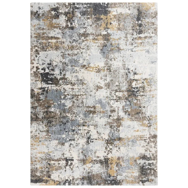 Bung Abstract Blue Large Area Rugs For Living Room - LOOMLAN - LOOMLAN - Area Rugs