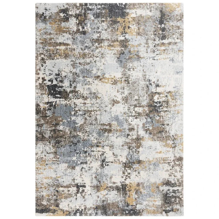 Bung Abstract Blue Large Area Rugs For Living Room - LOOMLAN - LOOMLAN - Area Rugs