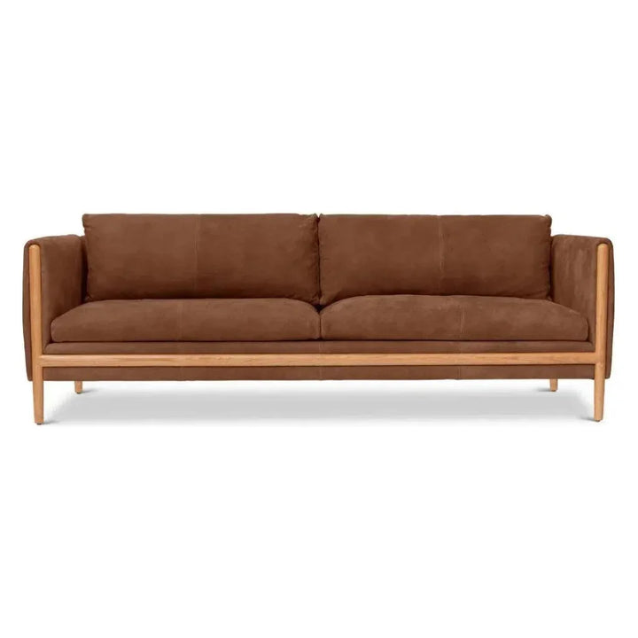 Bungalow Eco - conscious Customized Leather Sofa - LOOMLAN - One For Victory - Sofas & Loveseats