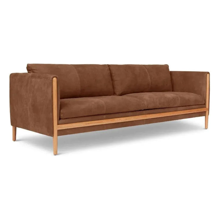 Bungalow Eco - conscious Customized Leather Sofa - LOOMLAN - One For Victory - Sofas & Loveseats