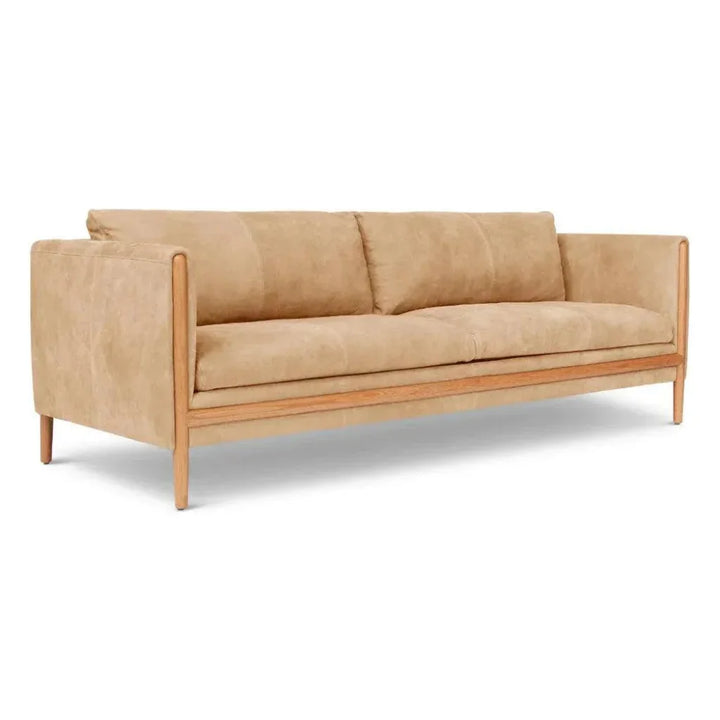 Bungalow Eco - conscious Customized Leather Sofa - LOOMLAN - One For Victory - Sofas & Loveseats