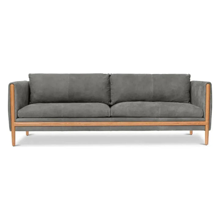 Bungalow Eco - conscious Customized Leather Sofa - LOOMLAN - One For Victory - Sofas & Loveseats