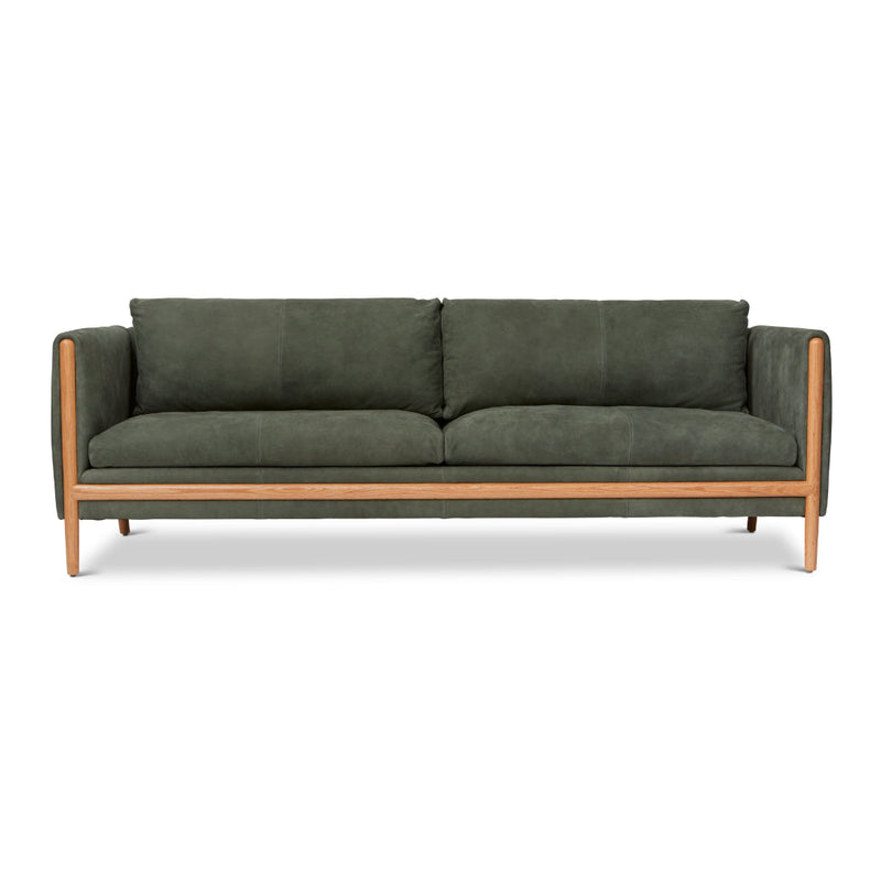 Bungalow Ecoconscious Customized Leather Sofa Design-Sofas & Loveseats-One For Victory-LOOMLAN