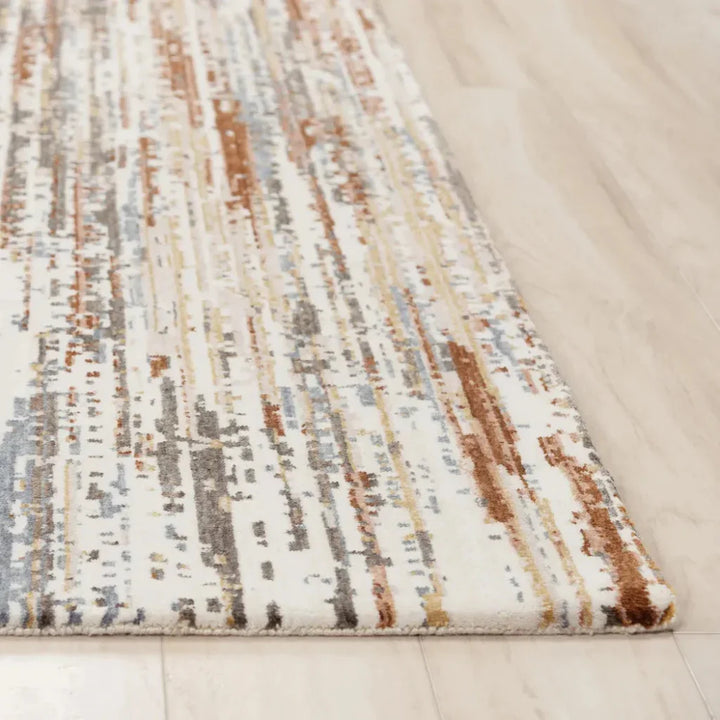 Buol Abstract Rust Large Area Rugs For Living Room - LOOMLAN - LOOMLAN - Area Rugs