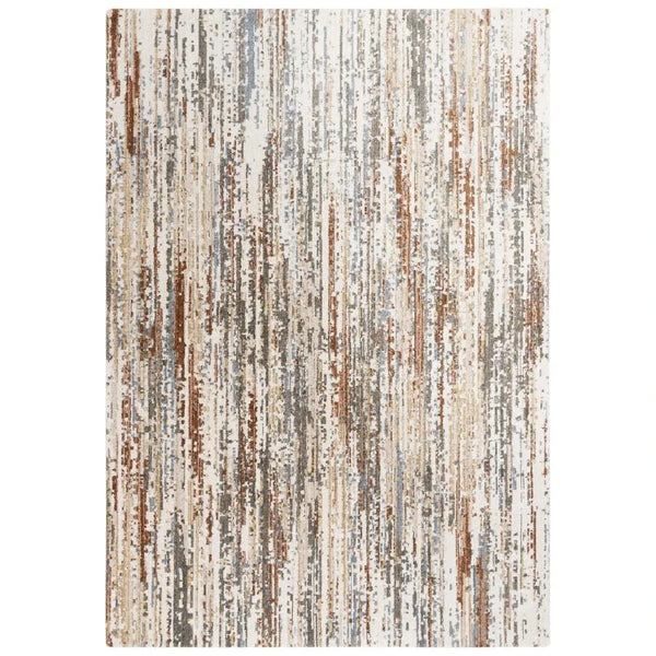 Buol Abstract Rust Large Area Rugs For Living Room - LOOMLAN - LOOMLAN - Area Rugs