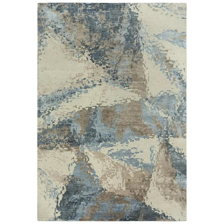 Bura Abstract Beige Large Area Rugs For Living Room - LOOMLAN - LOOMLAN - Area Rugs