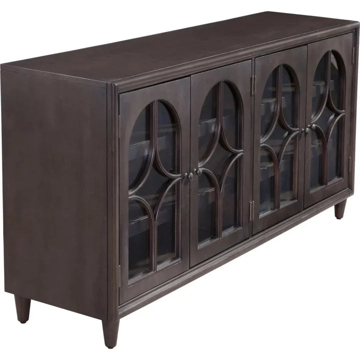 Burton Wood Black Server - LOOMLAN - Bassett Mirror - Sideboards