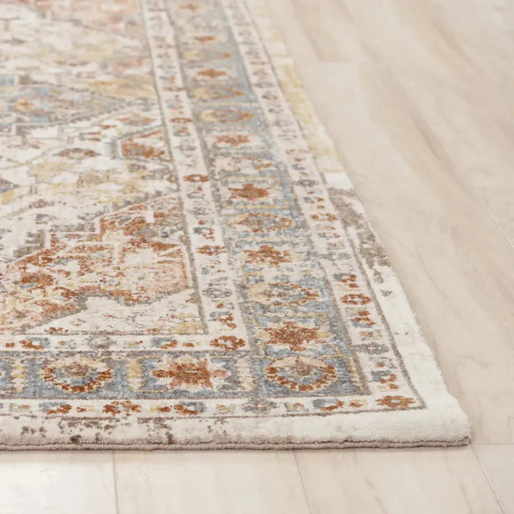 Bury Medallion / Multi Large Area Rugs For Living Room - LOOMLAN - LOOMLAN - Area Rugs