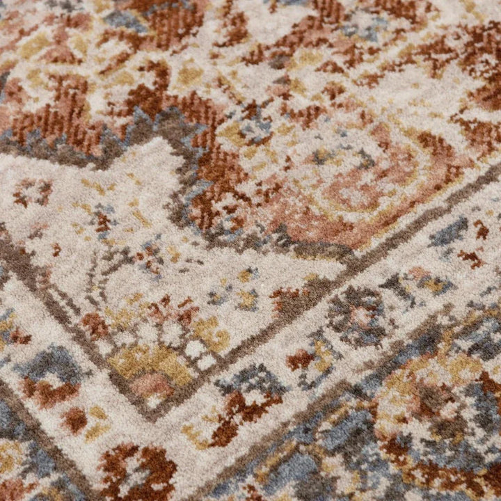 Bury Medallion / Multi Large Area Rugs For Living Room - LOOMLAN - LOOMLAN - Area Rugs