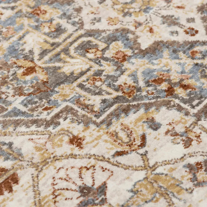 Bury Medallion / Multi Large Area Rugs For Living Room - LOOMLAN - LOOMLAN - Area Rugs