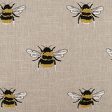 Busy Bee Pillow - Linen-Throw Pillows-D.V. KAP-LOOMLAN