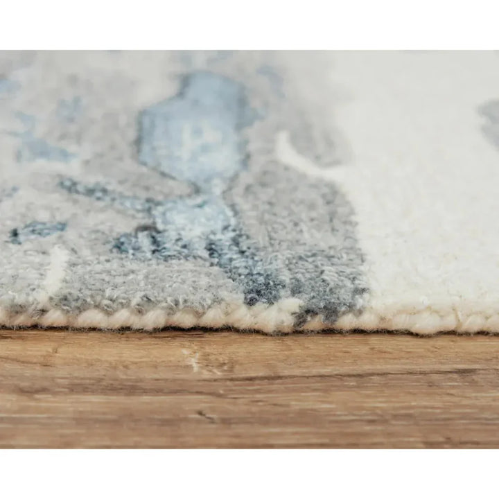 Bute Abstract Gray Area Rugs For Living Room - LOOMLAN - LOOMLAN - Area Rugs