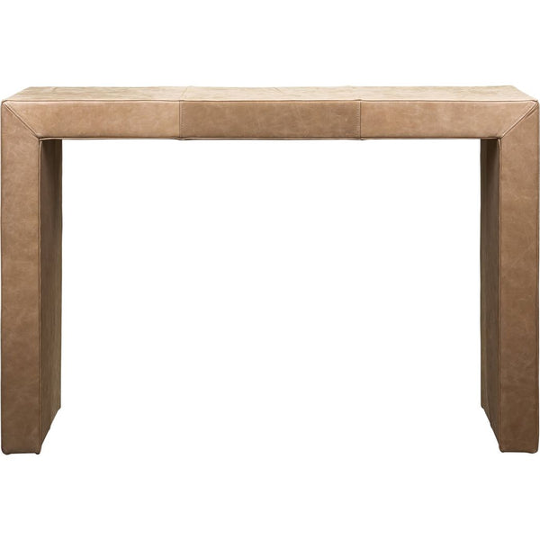 Butler Leather Living Room Console Table