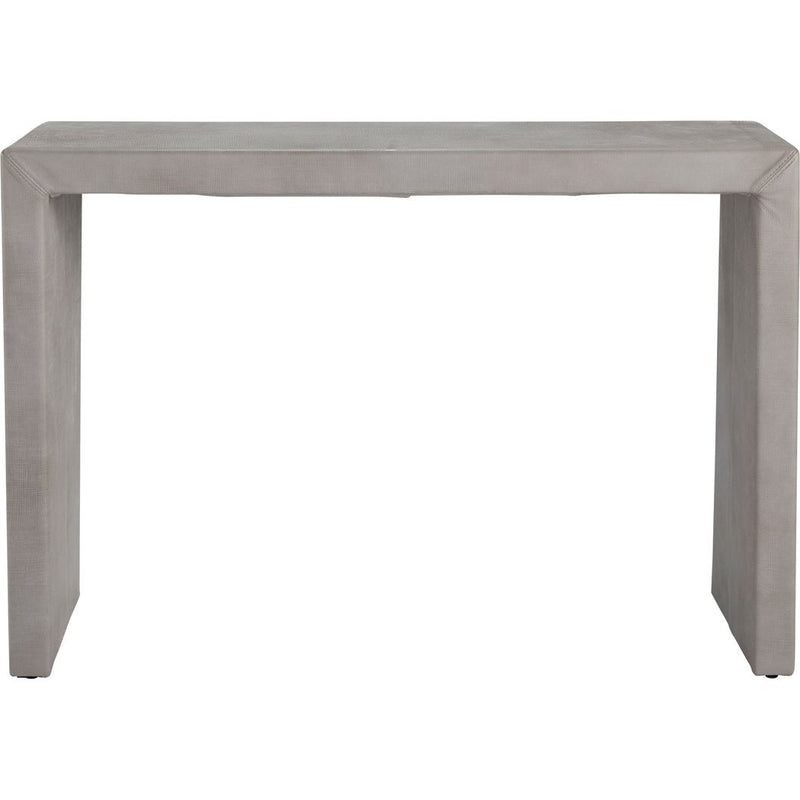 Butler Leather Living Room Console Table-Console Tables-Olivia + Quinn-LOOMLAN