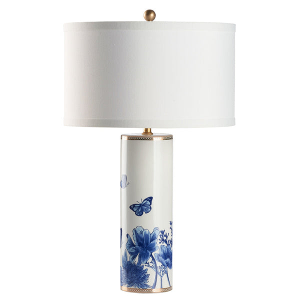 Butterfly White Ceramic Table Lamp