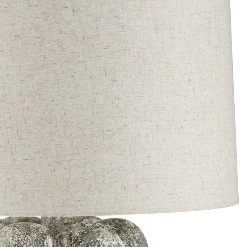 Buttress Rustic Gray Distressed Design Table Lamp