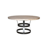 Basket Wooden Round Dining Table