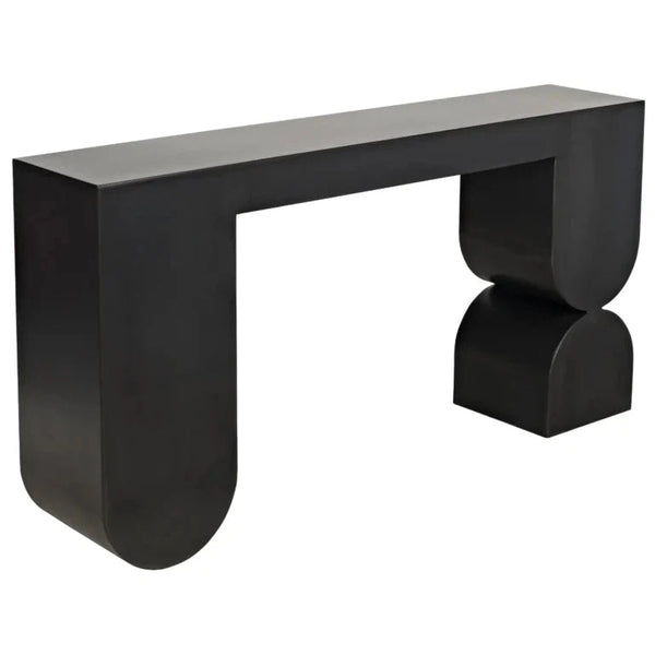 Mark Steel Rectangular Console Table