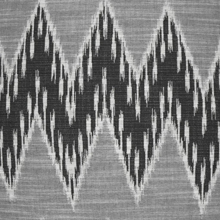Caccini Tuxedo Chevron Black Large Throw Pillow Insert - LOOMLAN - D.V. Kap - Throw Pillows