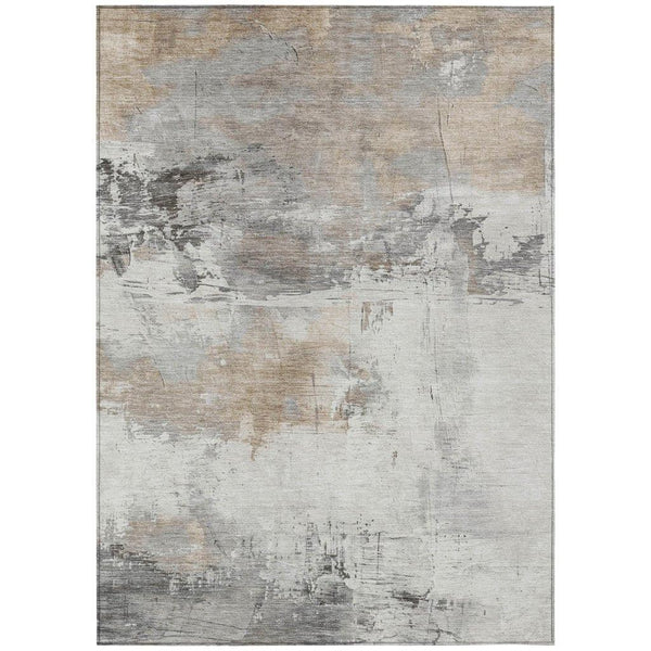Caelius Ivory Washable Indoor - Outdoor Rug - LOOMLAN - LOOMLAN Rugs - Outdoor Rugs