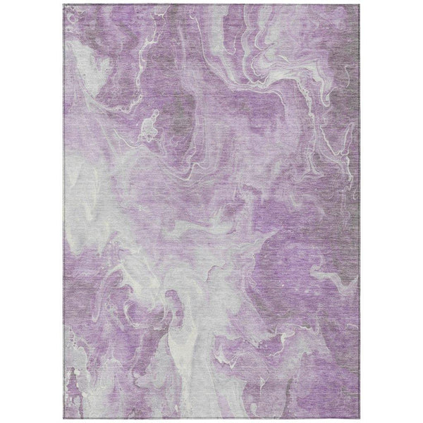 Caelor Purple Washable Indoor - Outdoor Rug - LOOMLAN - LOOMLAN Rugs - Outdoor Rugs