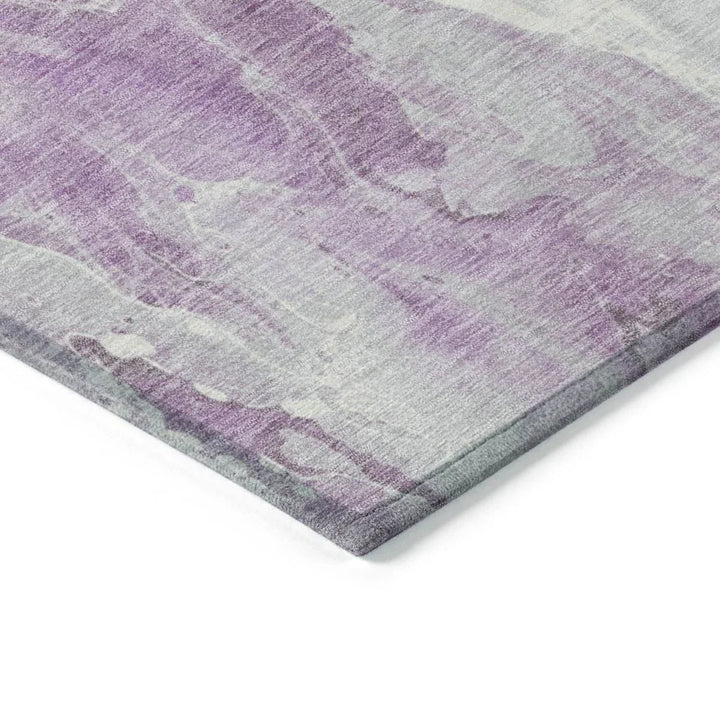 Caelor Purple Washable Indoor - Outdoor Rug - LOOMLAN - LOOMLAN Rugs - Outdoor Rugs