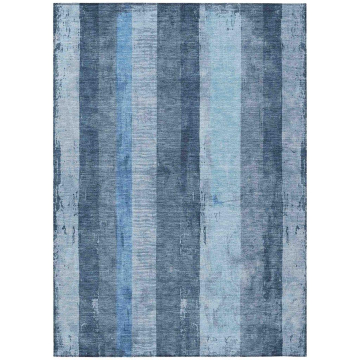 Caelyn Blue Washable Indoor - Outdoor Rug - LOOMLAN - LOOMLAN Rugs - Outdoor Rugs