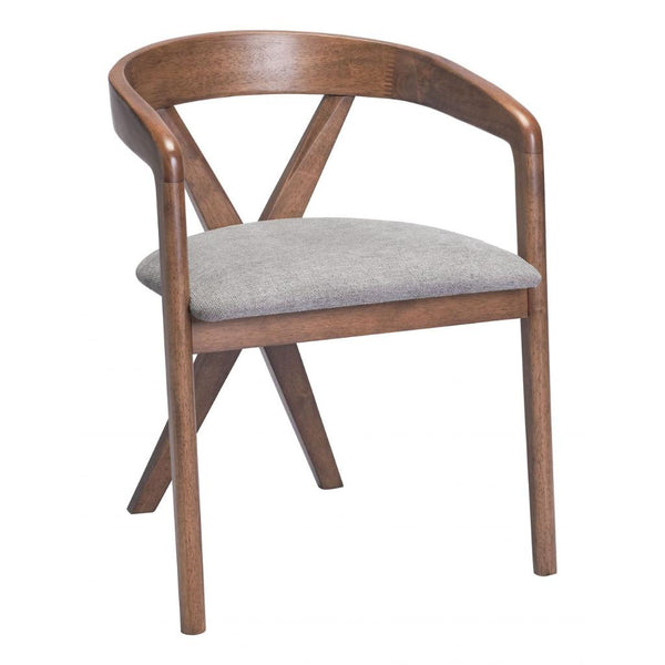 Cairo Grey Fabric Dining Chair
