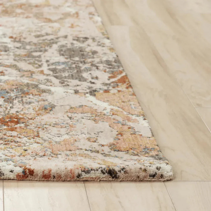 Cait Abstract Beige/ Multi Large Area Rugs - LOOMLAN - LOOMLAN - Area Rugs