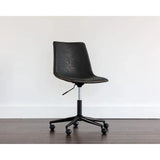 Cal Leather Armless Office Chair