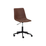 Cal Leather Armless Office Chair