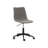 Cal Leather Armless Office Chair