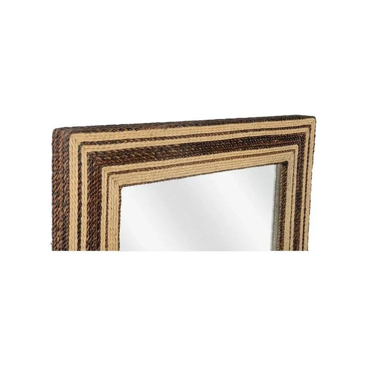 Calayan Soft Brown Framed Floor Mirror-Floor Mirrors-Wildwood-LOOMLAN