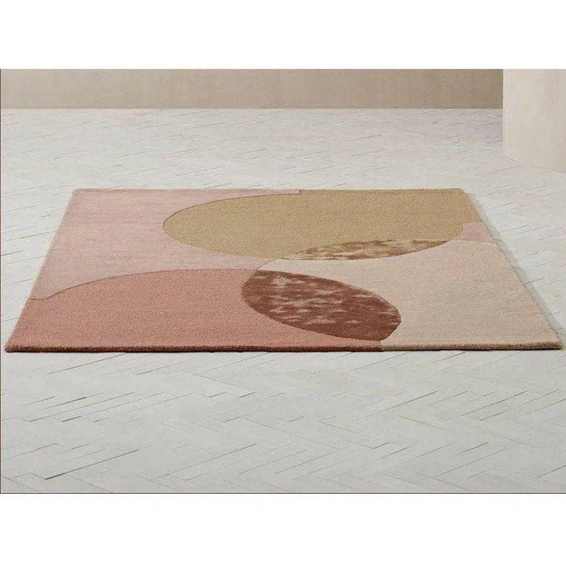 Caldera Mustard Handmade Wool Rug