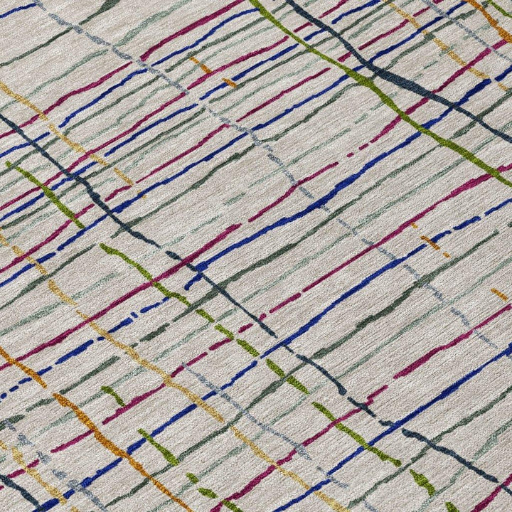 Calista Putty Washable Indoor-Outdoor Rug-Outdoor Rugs-LOOMLAN Rugs-LOOMLAN