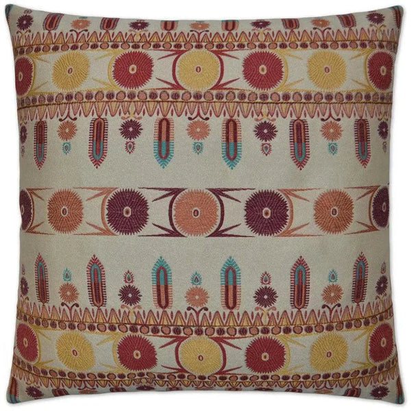 Calliope Red Throw Pillow With Insert - LOOMLAN - D.V. Kap - Throw Pillows