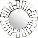 Calmar Round Mirror Aluminum