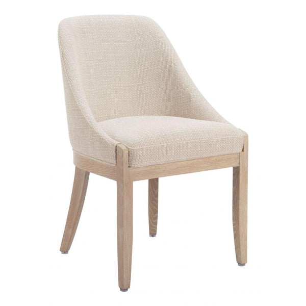 Calmo Textured Fabric Dining Chair