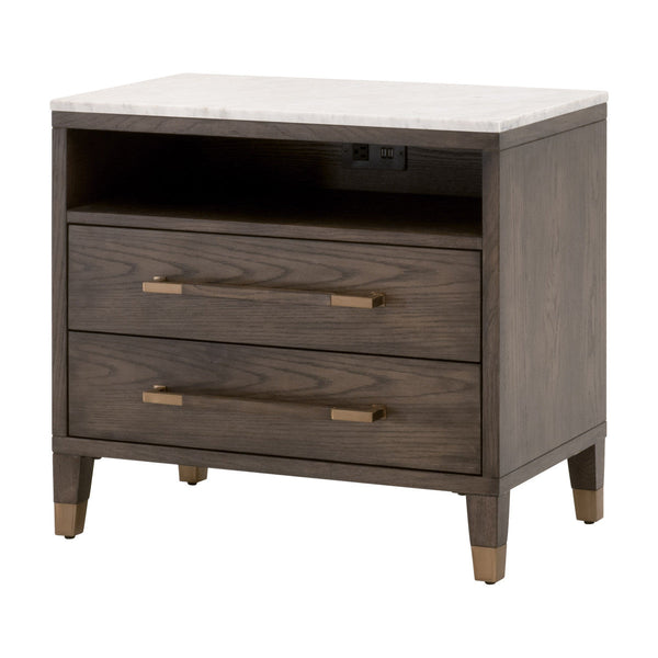 Cambria 2-Drawer Nightstand-Nightstands-Essentials For Living-LOOMLAN
