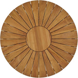 Cambria Round Teak Outdoor Dining Table