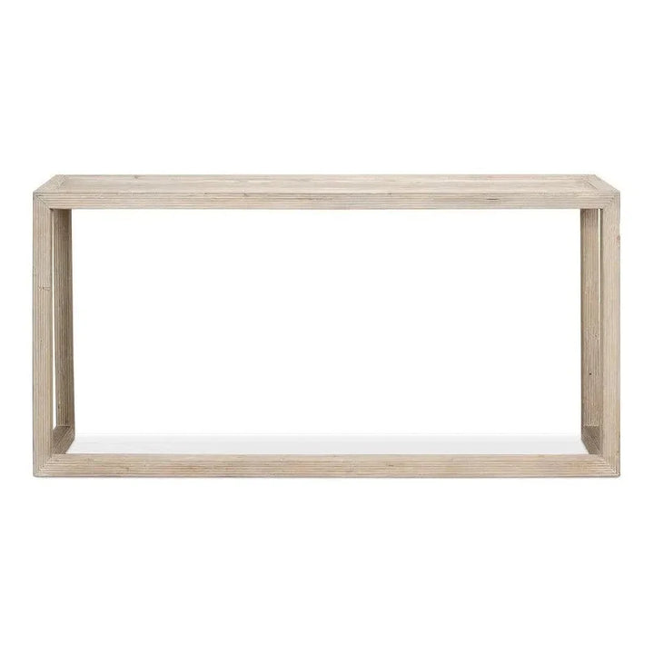 Camden Console Table Grey Finish Pine Wood - LOOMLAN - Sarreid - Console Tables