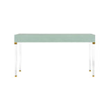 Camilla Faux Shagreen Warpped Desk-Home Office Desks-Chelsea House-LOOMLAN