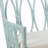 Camilla Rattan Framed Settee-Bedroom Benches-Wildwood-LOOMLAN