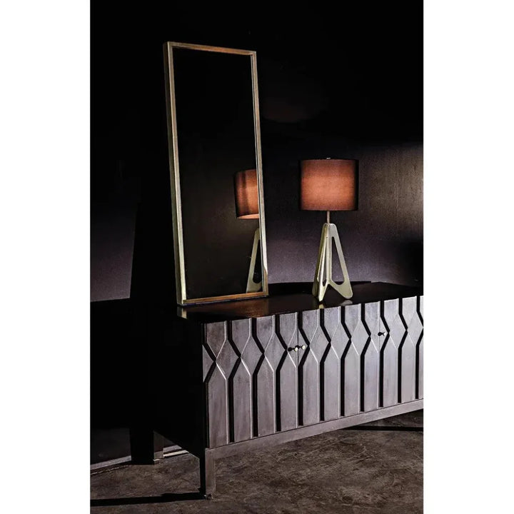Candis Metal Lamp With Black Shade Finish - LOOMLAN - Noir - Table Lamps