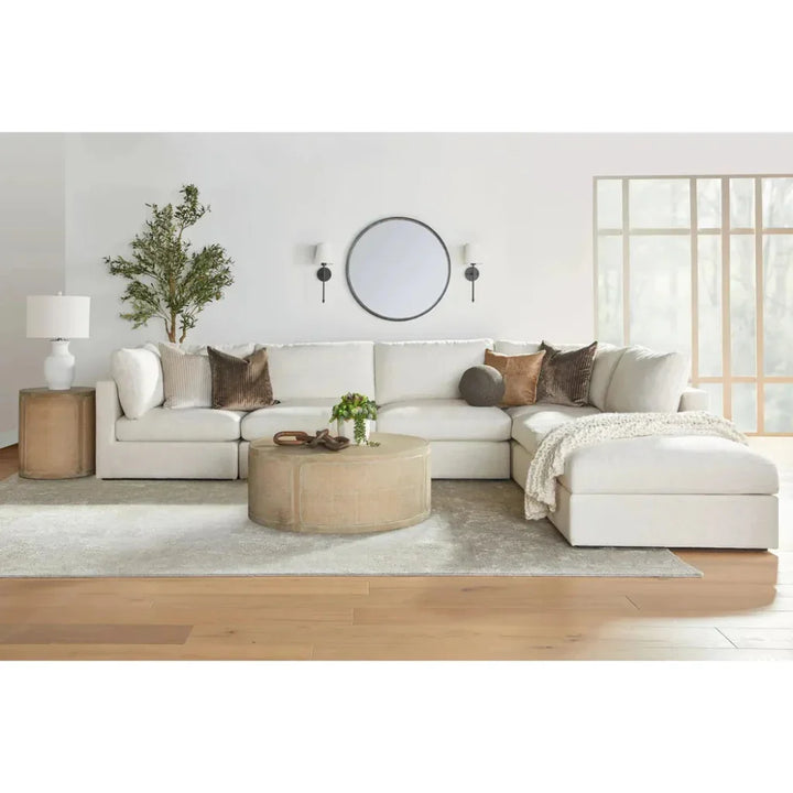 Cane Coffee Table Reclaimed Solid Wood - LOOMLAN - Essentials For Living - Coffee Tables