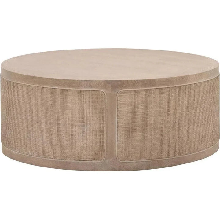 Cane Coffee Table Reclaimed Solid Wood - LOOMLAN - Essentials For Living - Coffee Tables