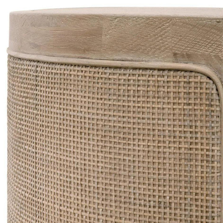 Cane Coffee Table Reclaimed Solid Wood - LOOMLAN - Essentials For Living - Coffee Tables