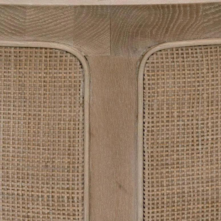 Cane Coffee Table Reclaimed Solid Wood - LOOMLAN - Essentials For Living - Coffee Tables