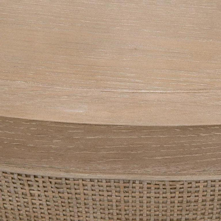 Cane Coffee Table Reclaimed Solid Wood - LOOMLAN - Essentials For Living - Coffee Tables