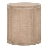 Cane End Table Reclaimed Solid Wood Side Tables LOOMLAN By Essentials For Living